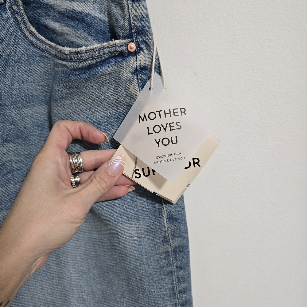 Mother Superior The Spitfire Sneak jeans in I confess New size 28 - Picture 6 of 11